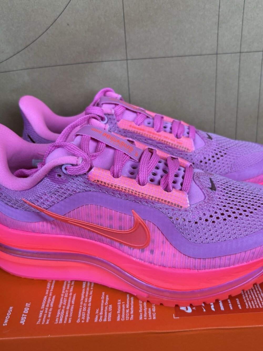 NEW Nike Pegasus Premium Playful Pink Hyper Pink HQ2593-602 Womens Size 6.5